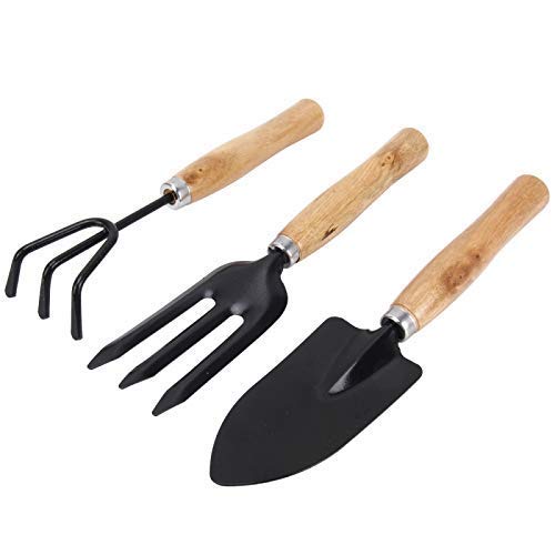 Garden Wooden Tool Kit Set 3 pcs set
